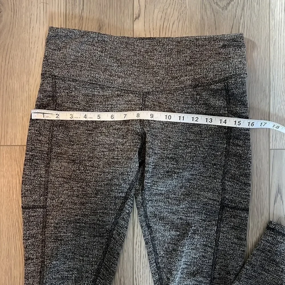 Champion Black & White Active Leggings With Side Pockets